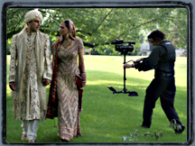 Steadicam operation for an Indian wedding in Chicago.