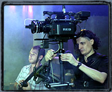 Steadicam gig working with the Red Cam