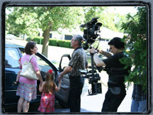 Shooting a PSA with the HVX200.