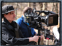 Sony F55 on Steadicam.